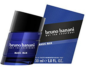Bruno banani Magic Man – Eau de Toilette Natural Spray – Charismatisch-warmes Herren Parfüm – 1er Pack (1 x 30ml)