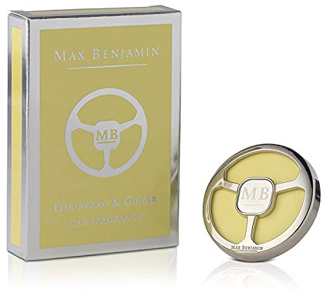 Max Benjamin Autoparfum, Edelstahl, Gelb, Einheitsgröße