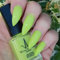 Vivien Kondor - Esmalte de uñas vegano para cuidado de argán (verde lima)