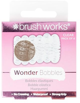 Brushworks Wonder Bobble 6-Teiliges Set, Klar