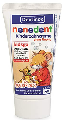 Nenedent Kinderzahncreme Ohne Fluorid, 50 Ml