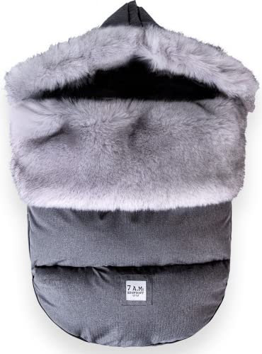 7AM Enfant TundraPOD Fußsack - Universeller Winterschlafsack für Kinderwagen & Kindersitze, Baby, Säuglings & Kleinkinder Schlaf-Wintersack für kaltes Wetter