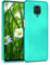 kwmobile Case kompatibel mit Xiaomi Redmi Note 9S / 9 Pro / 9 Pro Max Hülle - Schutzhülle aus Silikon metallisch schimmernd - Handyhülle Metallic Türkis
