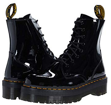 Dr. Martens Jadon DM26646001, Unisex Winter Boots,bovver Boots, Black, 45 EU