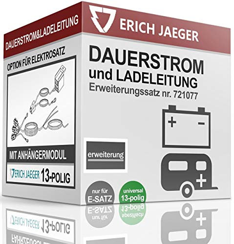 Erich Jaeger Option DAUERSTROM und LADELEITUNG FÜR E-Satz 13-POLIG UNIVERSELL