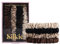 SILKIE 4er-Set 100% reine Maulbeerseide schwarze und braune dünne Haargummis mit Reisebeutel, Haargummis für jeden Tag, Haarpflege, Pferdeschwanzhalter, ohne Haarschäden (Chocolate)