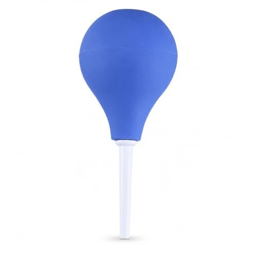 FOMIYES Enema Bulb Durable ABS Vaginal Flusher Anus Cleaner Enemator Anal Douche for Couple 1PC ( 89ml )