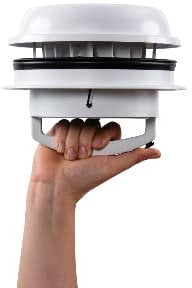 Generisch Weiß Maxxair Maxxfan Dome Dachlüfter Seitenwandlüfter 12 V weiß ohne LED