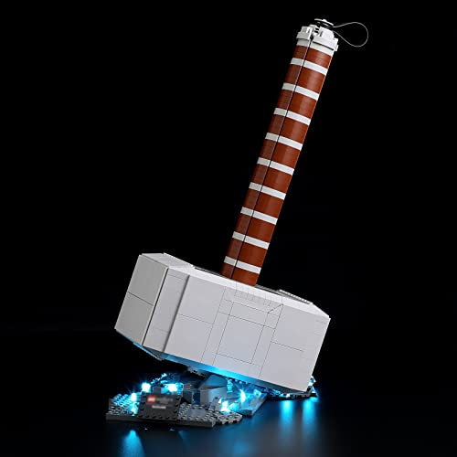 LIGHTAILING Led Light Compatible With Lego 76209 Marvel Thor's Hammer Building Blocks Model - NOT Included The Model Set