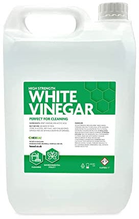 Hexeal HIGH STRENGTH WHITE VINEGAR | 5L | Cleaning - Grease remover, Surface cleaner, Floor and Window cleaner