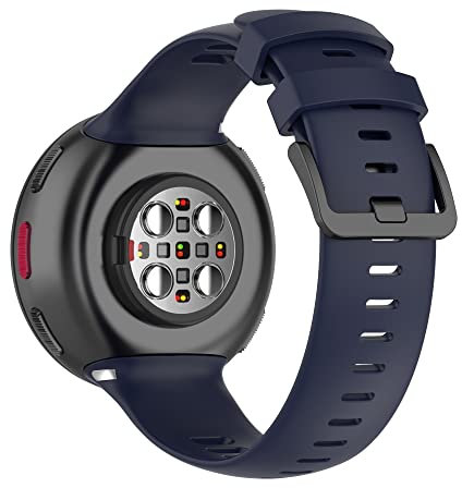 TopTen Uhrenarmband kompatibel mit Polar Vantage V2, Silikonarmband, Ersatzarmband