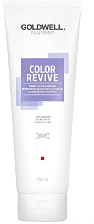 Goldwell Dualsenses, Color Revive Kühles Hellblond Shampoo, für pures, strahlendes Blond, 250 ml