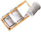 Cabilock Practical and Stylish Marble Ceramic Ware Cutlery Tray Ware Storage Canister for Kitchen Use