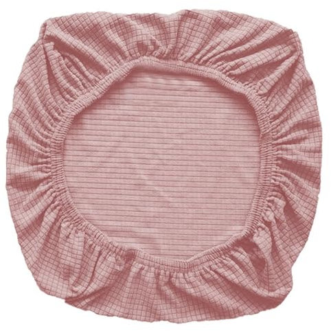 Sunnyway Dehnbarer Bürostuhlbezug, Schonbezug für Computerstuhl und Schreibtischstühle, Sitzbezug aus Spandex, maschinenwaschbar Schutz vor Staub und Flecken (Pinker)