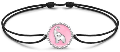 JENDEAR SHINE Elefant Fußkettchen für Damen, 925er Sterlingsilber, Verstellbare Handgemachte Seilkette, Niedlicher Sommer Strand Fußkettchen Schmuck