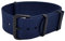 masar 8 Farben – NATO-Armband aus Nylon, 16 bis 24 mm – leicht & robust – für Damen und Herren – Montageset inklusive (4 Federstangen + 1 Werkzeug), Nato Night Blue/Black, 24 mm, Riemen