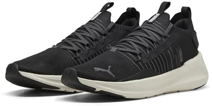 PUMA Softride Symmetry Fuzion LS Unisex Sneaker Schuhe 311482 13 Warm White | Erlebe mit den Puma Softride Symmetry Fuzion LS Unisex Sneakern mühelosen Komfort und Dämpfung für lange Strecken.