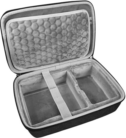 Musiin Audio Interface Carrying Case Compatible Apollo Twin X Duo Gen 2/Quad Gen 2 Hard Shell Travel Bag(Dark Grey)