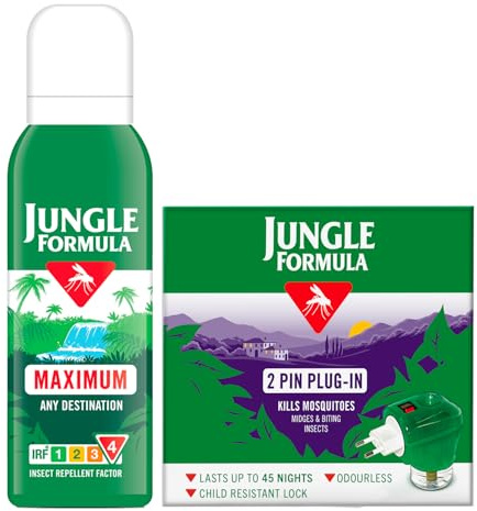 Jungle Formula Max Aerosol + Plug-in Day & Night Protection