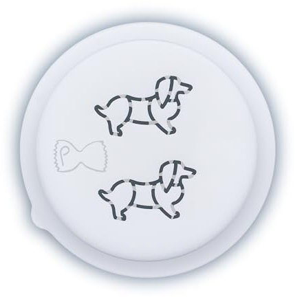 Pastidea - Matrize aus POM Hund kompatibel mit Philips Pastamaker Avance und Serie 7000