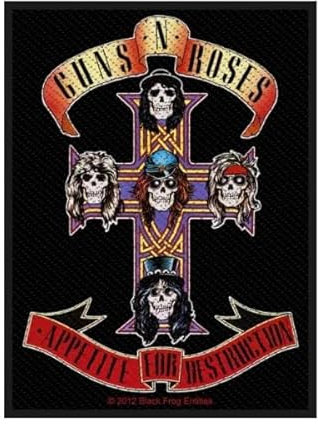 Halle15Clothes - Aufnäher für deine Kutte - GUNS N ROSES - APPETITE Patch