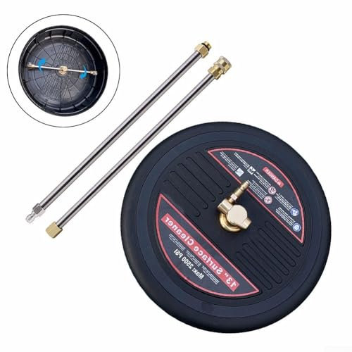 ZiStarlilife 13 Inch High Pressure Washer Undercarriage Cleaner, Under Car Water Broom For Efficient Cleaning, 2500PSI Working Pressure, Brass & Stainless Steel Construction With Splash Guard(2)