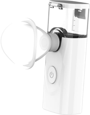 TOYANDONA Augeninstrument mit Feinem Nano Spray zur Linderung von Augenmüdigkeit aus Abs Material Weißes Augenspray für Schonende Augenpflege Zuhause