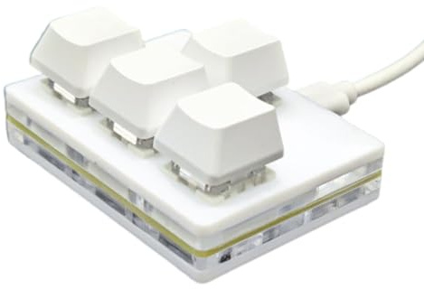 Clavier 4 touches WASD flèches clavier mécanique à une main clavier de jeu programmable USB accessoires personnalisés