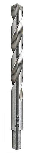 Eurobit 0132 Metallbohrer HSS-G 15,5 mm mit reduziertem Schaft 10 mm