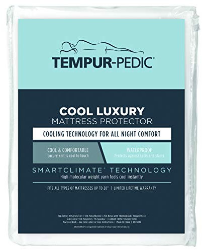 Tempur-Pedic Cool Luxury Matratzenschoner California King weiß