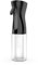 GeeRic pulverizador agua peluqueria,200ml Frascos de spray Botella de spray para el cabello Fina Niebla Pulverizador Continuo Pulverizador para peinado, plantas, mascotas limpieza negro transparente