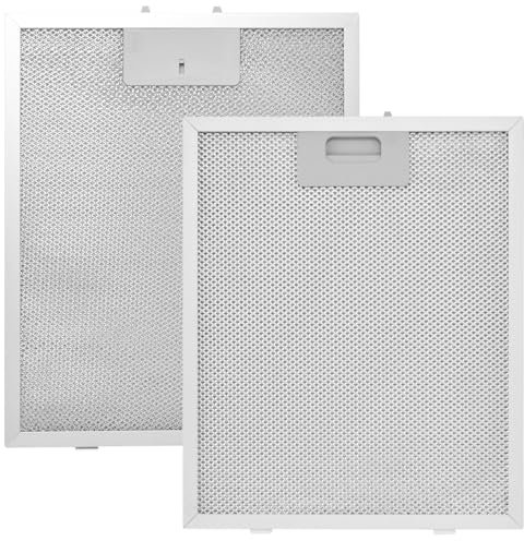 Filtro Campana Extractora Universal 320 x 260, Filtro de Grasa para acondicionador de aire y Campana Extractora de Cocina por Poweka (2 Piezas)