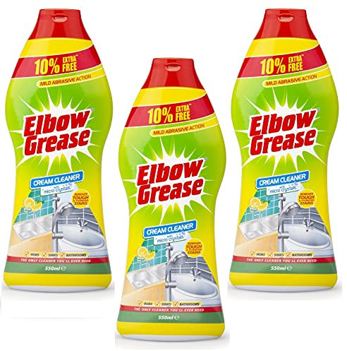 3 x Elbow Grease Cream Cleaner