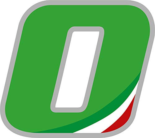 Sticker Aufkleber Nummer Rennen Italien Rally Motocross Höhe 15 cm