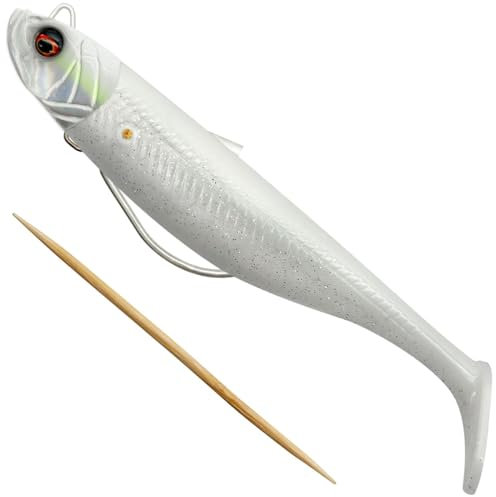 Savage Gear Minnow Weedless 12.5cm 28g: White Pearl Silver