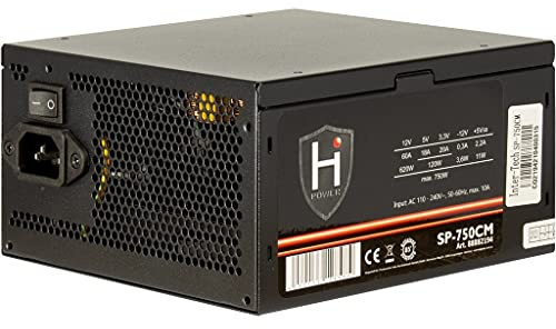 Inter-Tech Netzteil 750W HiPower SP-750CM 1X 140mm Lüfter retail PC-/Server