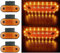 Formplas 4 x LED Begrenzungsleuchten 12v 24volt Positionsleuchten Anhänger Wohnwagen PKW LKW Orange Gelb E9