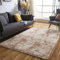 ROHATIM Hochflor Teppich Wohnzimmer Super weich Shaggy Teppich Flauschiger,Soft Area Rug Schlafzimmer Teppiche Super weich Fluffy Kindermatte Carpet(Khaki,200 x 300 cm)