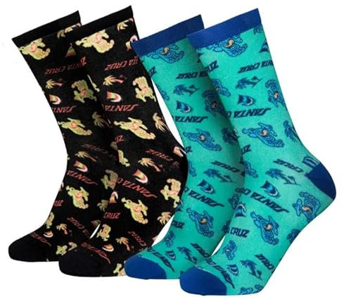 SANTA CRUZ : Alive Hand Socks (2 Pack), mehrfarbig, One size