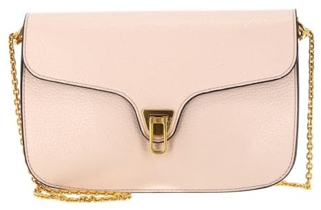 Coccinelle Pelle borsa a tracolla Beat Soft Crossbody Creamy Pink rosa