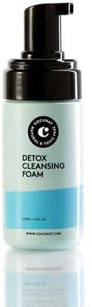 COCUNAT - Espuma Limpiadora Detox - Para Pieles Mixtas y Grasas - Purifica, Limpia y Detoxifica en Profundidad - Doble Limpieza - Cierra los Poros - Caléndula - Acné - Sin Sulfatos |125ml