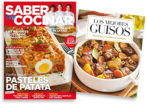 Pack Revista Saber Cocinar #109 | Revista: Pasteles de patata + Libro: Los mejores guisos