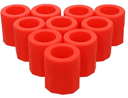 YARNOW 1 Set 10 Stück Weinglasform Runde Silikonformen Eisformen Eiswürfelschale Silikonformen Für Harz Epoxidharz Schnapsglas Weinglasformen Silikongummiformen Plätzchenschuss