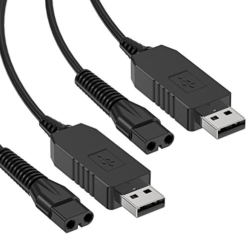 Replacement Charger Compatible with Wahl Shaver 2 Pack, Ancable Charging Cable Compatible with Wahl Colour Pro Cordless Clipper