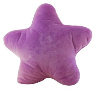Kuschelkissen Kinder Sternkissen, 40cm Sternförmig Plüsch Stern Kissen Weiche Flauschige Sternform Zierkissen Sofakissen, Plüsch Kissen Dekokissen für Babyzimmer Kinderzimmer Schlafzimmer Deko