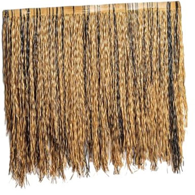 Milageto Techo de Paja, Techo de Paja sintética, decoración de Techo, Manualidades DIY, Rollo de Paja Artificial, Techo de Paja para decoración de Fiestas, Bar, Estilo b