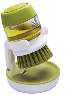 Cepillo de Cocina para Platos y Ollas – Mango Ergonómico Antideslizante, Cerdas Resistentes, Ideal para Limpieza de Utensilios y Superficies, Apto para Lavavajillas