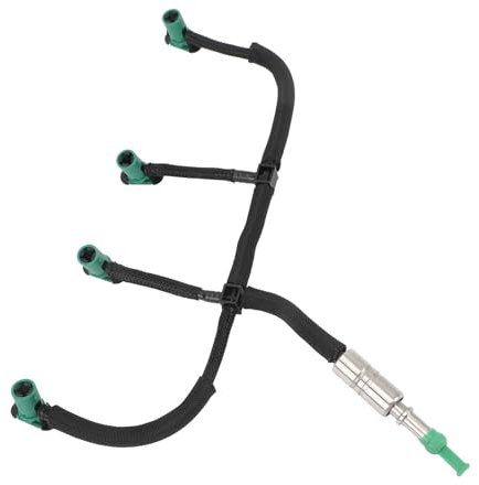 Manguera de Retorno de Combustible Caucho Metálico Ajuste Preciso LR051528 para 2 2.2, Manguera de Desbordamiento de Combustible Duradera