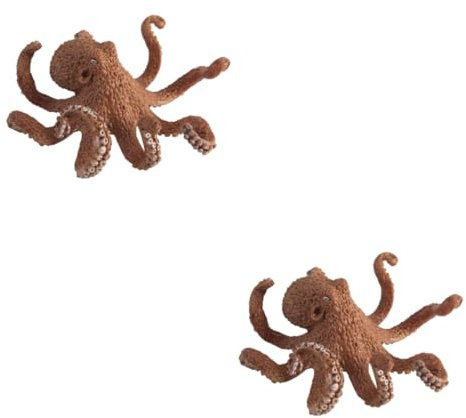 Gogogmee 2pcs Octopus Toy Toys Realistic Octopus Toy