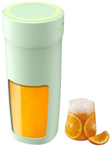 Vaso exprimidor portátil, Vaso exprimidor portátil - Exprimidor eléctrico Licuadora de batidos de viaje pequeña recargable - Exprimidor personal multifuncional de mezcladores de frutas para viajes, pr